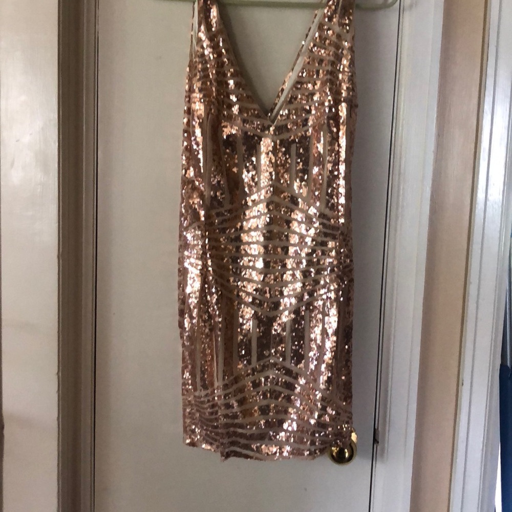 Sequin cocktail dress